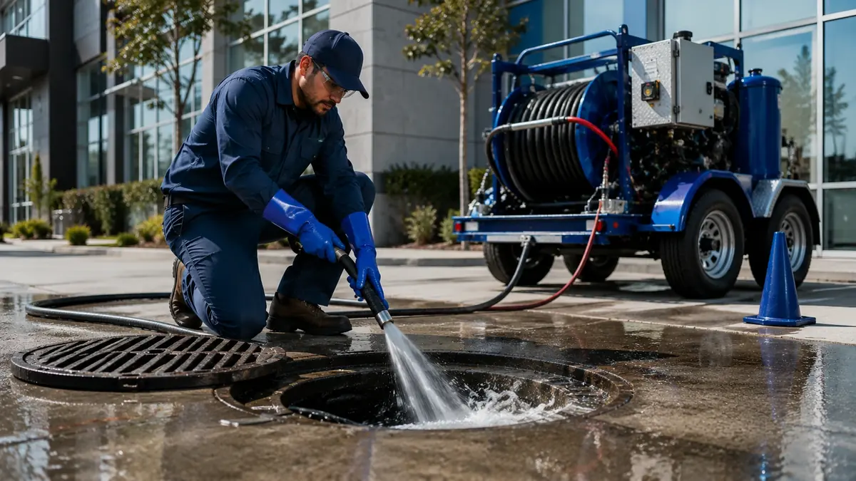 Commercial Hydro Jet Drain Cleaning in La Jolla